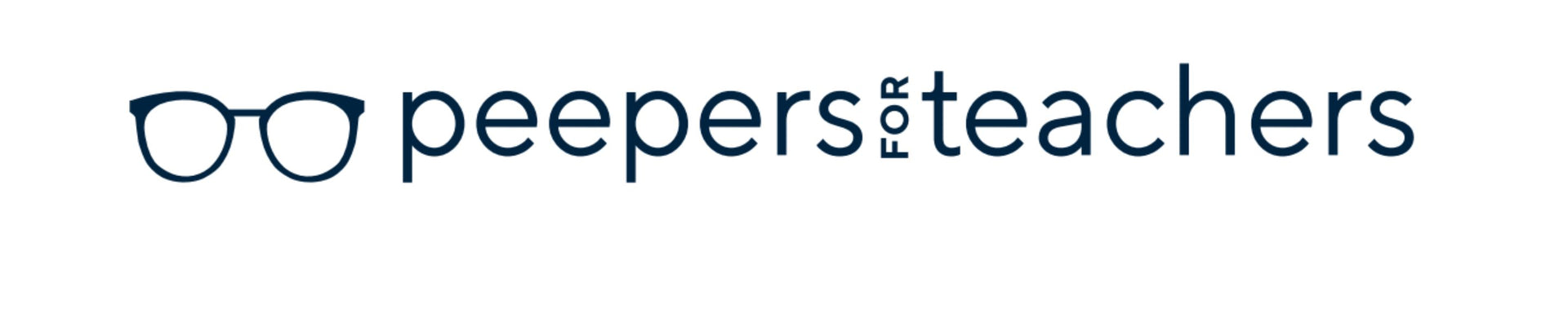 Main hero: Peepers For Teachers Logo