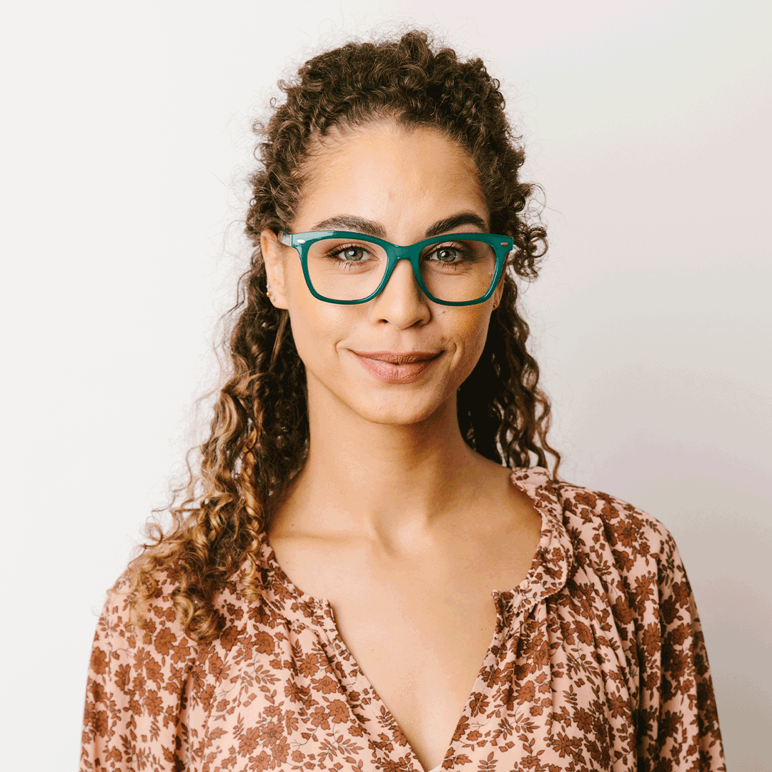 Eyeglasses try shop on view