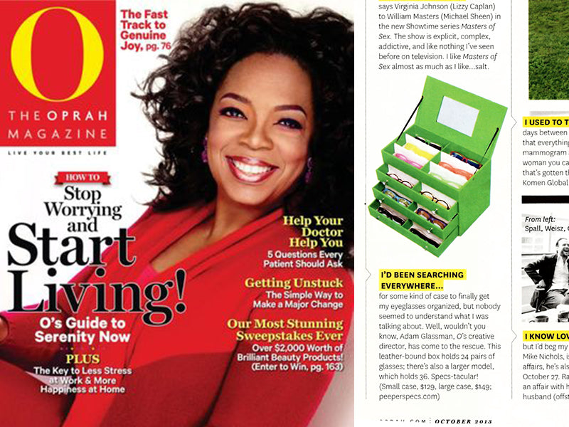 Oprah Features In Oprah Magazine 2013 Issue