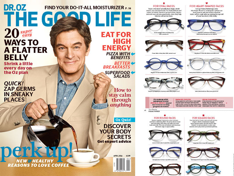 Peepers Featured In Dr. Oz The Good Life Magazine