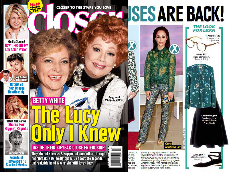 Peepers Featured In Closer Magazine