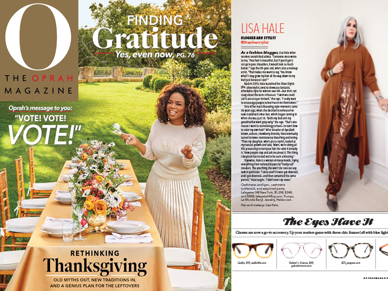 Peepers Featured in Oprah Magazine
