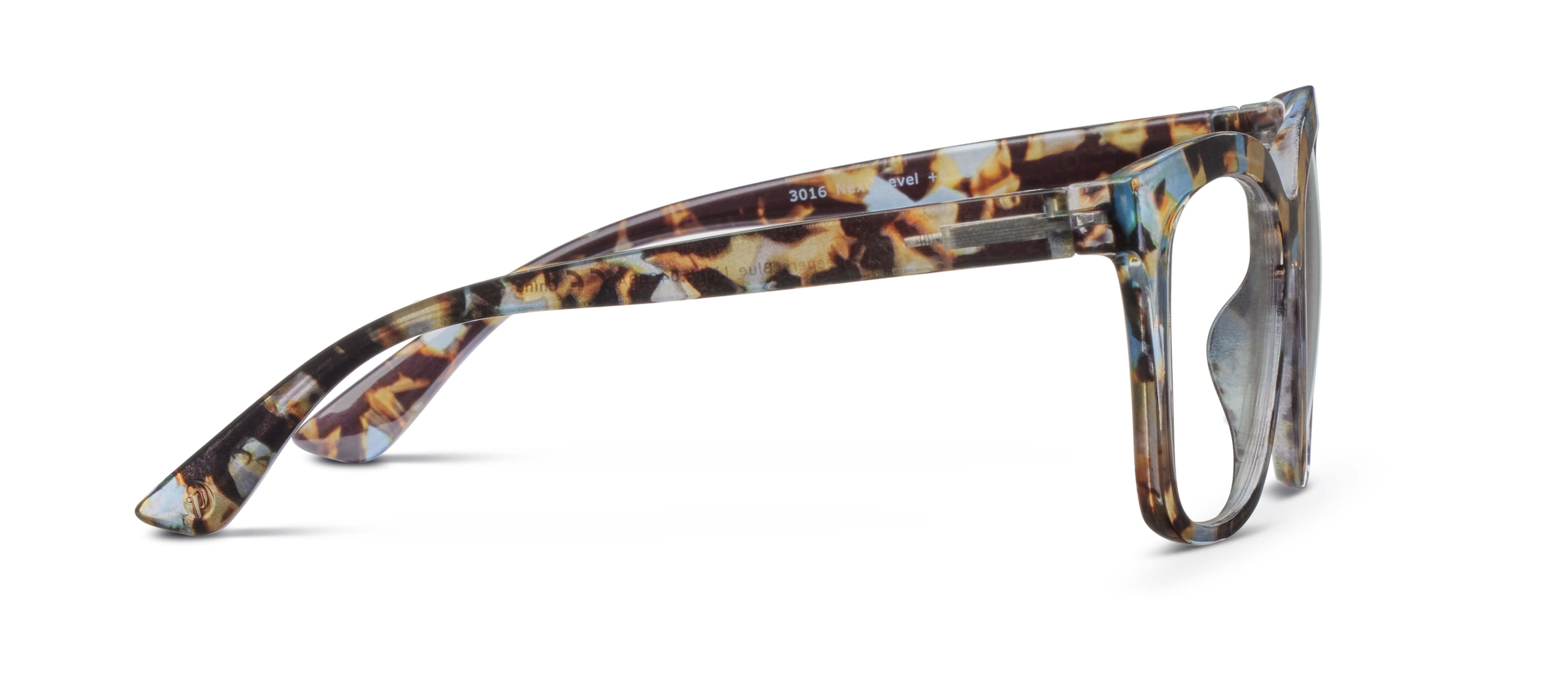 有名ブランド Light Blue Oversized Focus™ Glasses Reading Eyewear 美容液