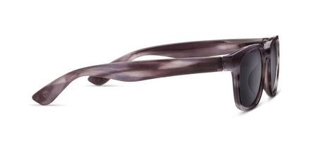 Peepers Unisex Boho Sun Polarized Sunglasses - Charcoal Round Frames, UV400 Protection