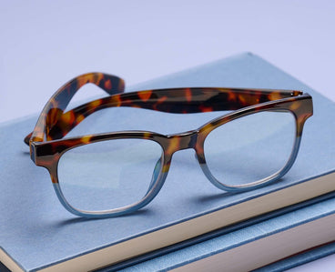 PEEPERS Women\'s Readers Glasses Tortoise Blue Light Block Set of 4 Strength 2.75 Peepers Blue Light Readers Chester - Cobalt/Cobalt Tortoise  main image 2