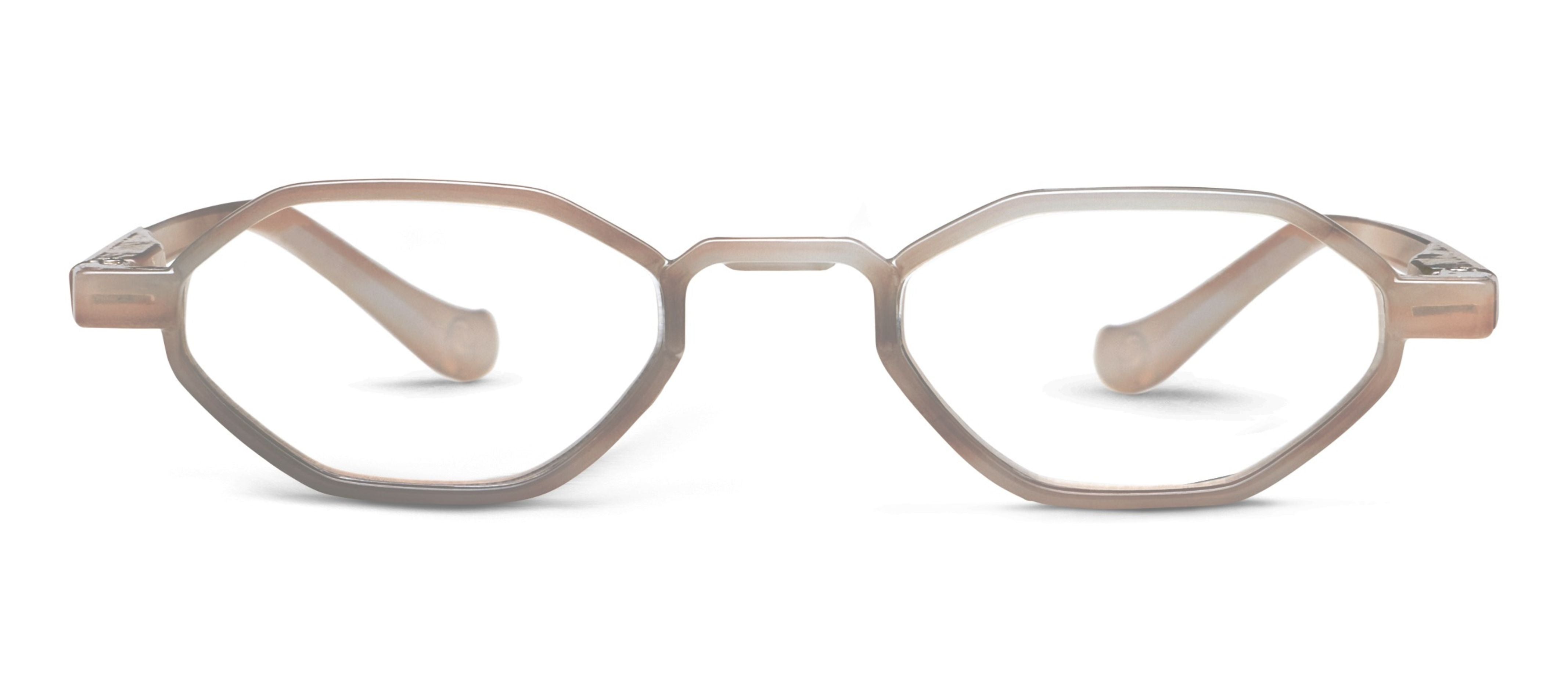 Octagon frame glasses top