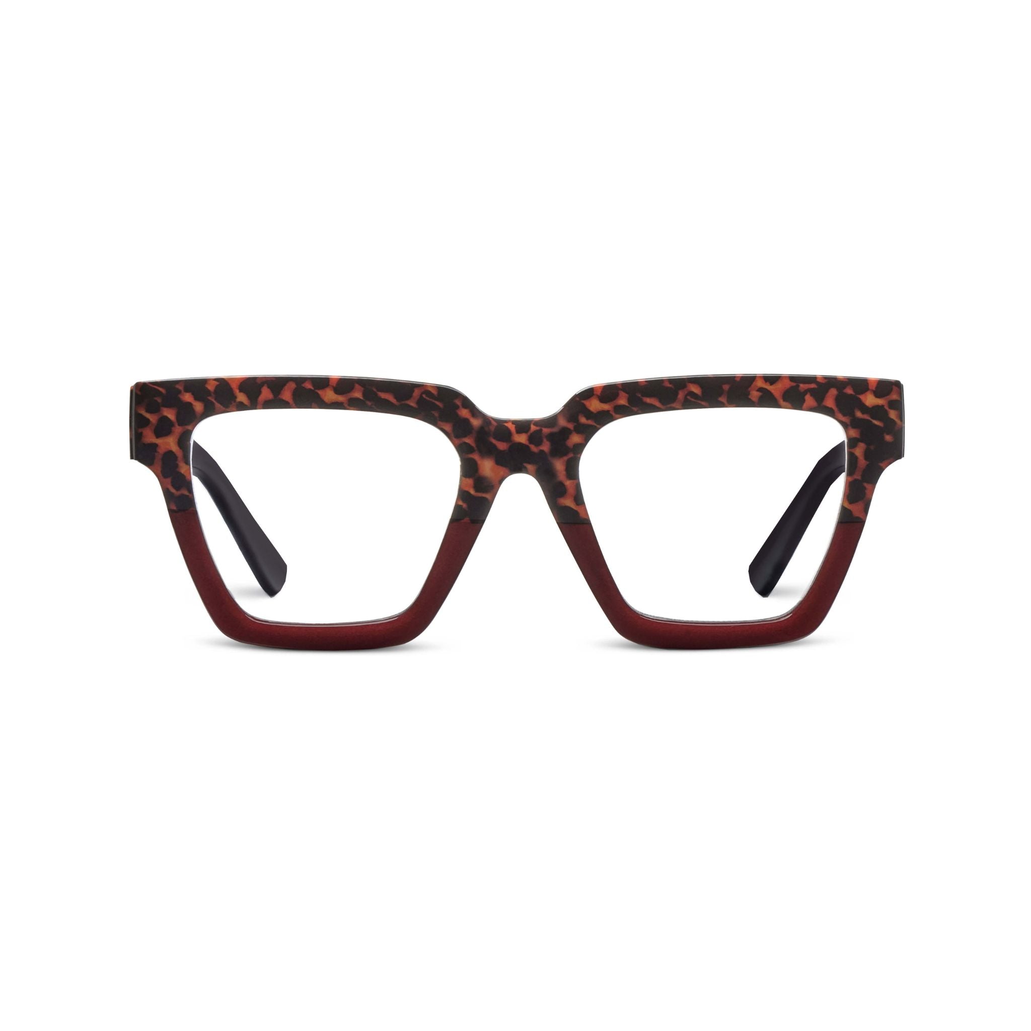 Take a Bow (Progressive) - Leopard Tortoise/Red / Progressives / 1.50 ...