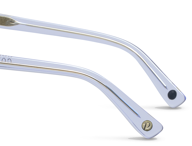 Gray tortoise eyeglasses showing premium acetate material and lens clarity