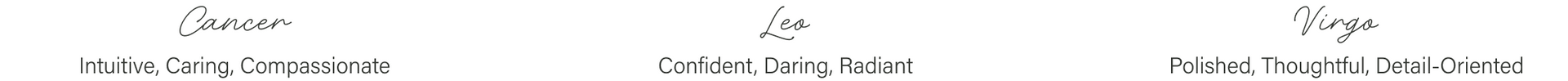 horoscope captions for eyewear collection