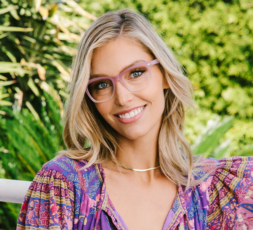 Womens online purple glasses